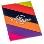 A4 notepad with wrapover cover A4 notepad with wrapover cover