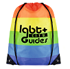 RAINBOW DRAWSTRING BAG