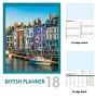 British Planner Optima Wall 12 leaf. British Planner Optima Wall 12 leaf.