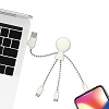 Xoopar Mr. Bio white multi charging cable