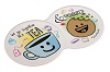 Sidekick plastic coaster Sidekick plastic coaster